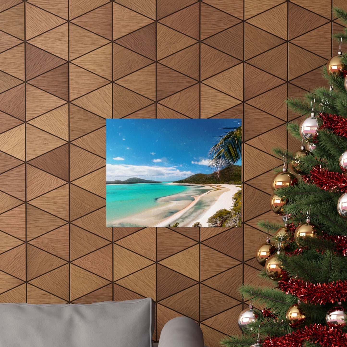 Whitehaven Beach Australia Coastal Print | Style 1 | Wall Art | Wall Print