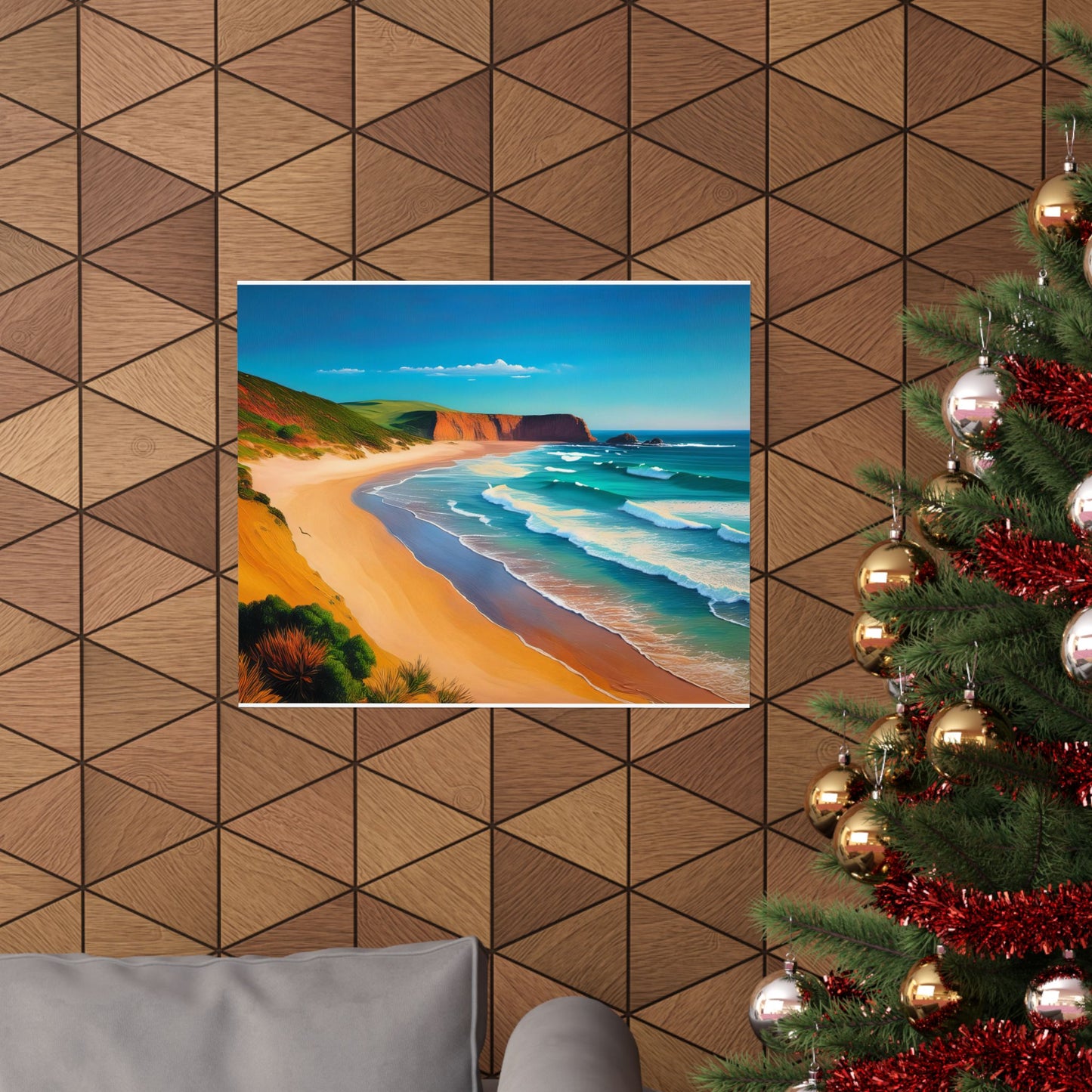 Bells Beach Australia Coastal Print | Style 1 | Wall Art | Wall Print