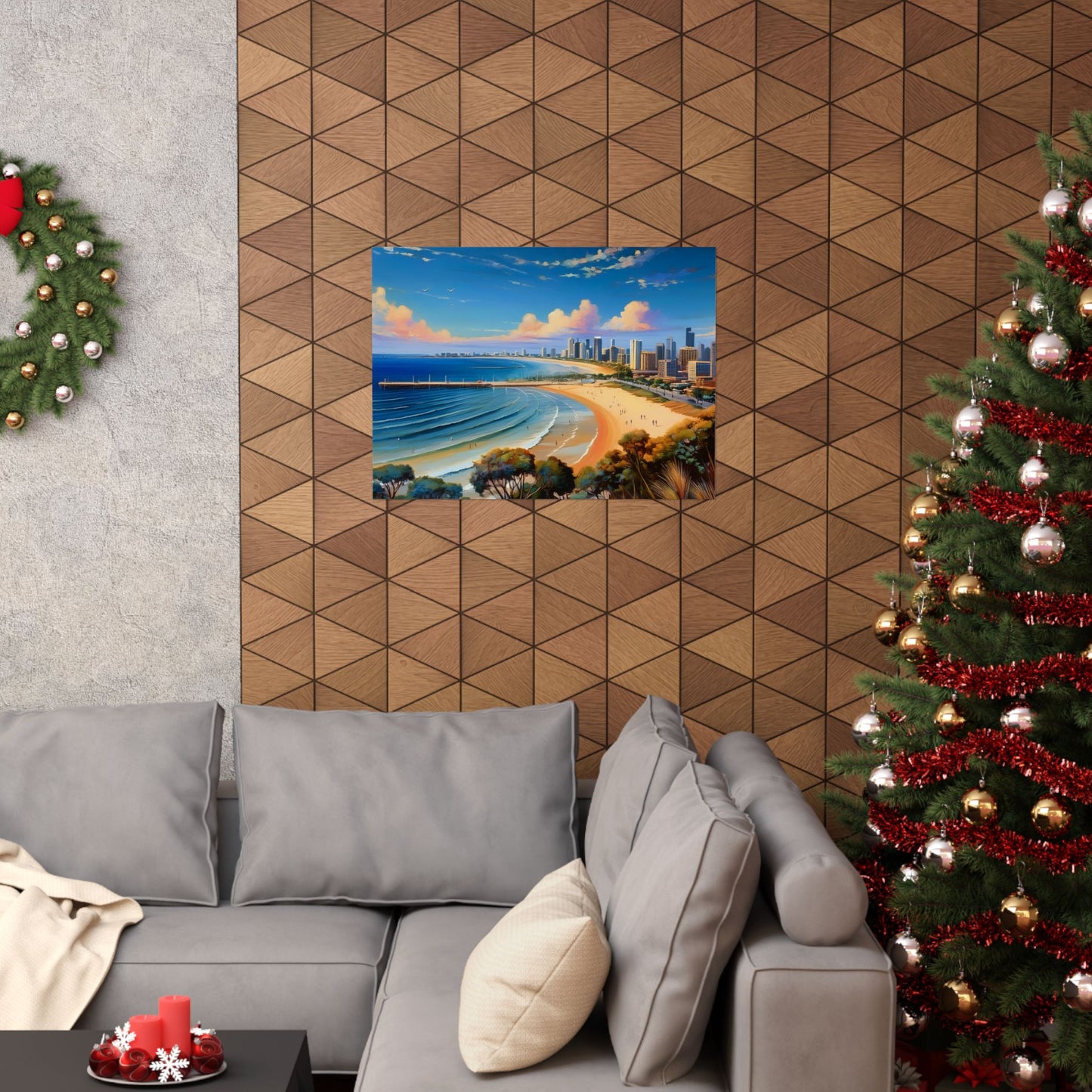 St Kilda Beach Australia Coastal Print | Style 1 | Wall Art | Wall Print