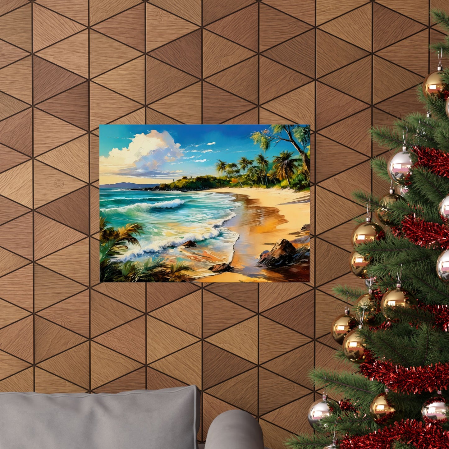 Noosa Main Beach Australia Coastal Print | Style 1 | Wall Art | Wall Print