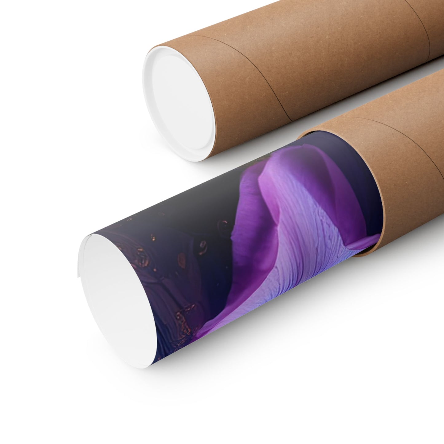 Abstract Floral Iris Wall Art Print | Style 4 | Wall Print | Botanical Wall Art