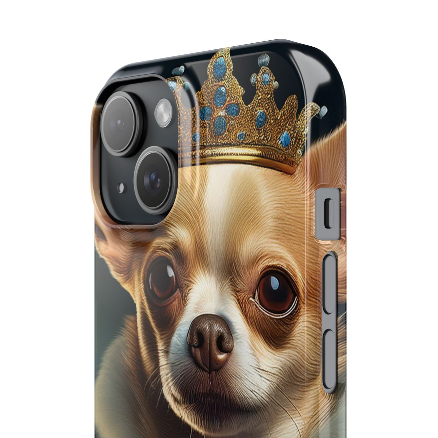 Chihuahua Renassaince Dog Portrait Slim Phone Case