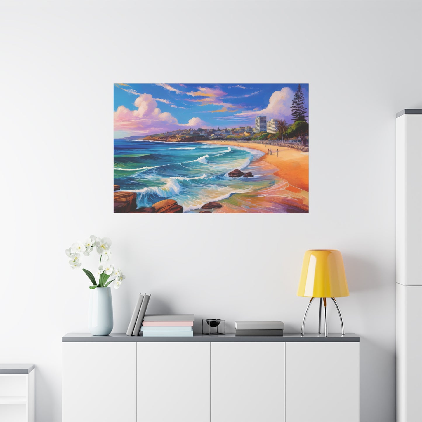 Coogee Beach Australia Coastal Canvas Art | Style 1 | Wall Art | Wall Print