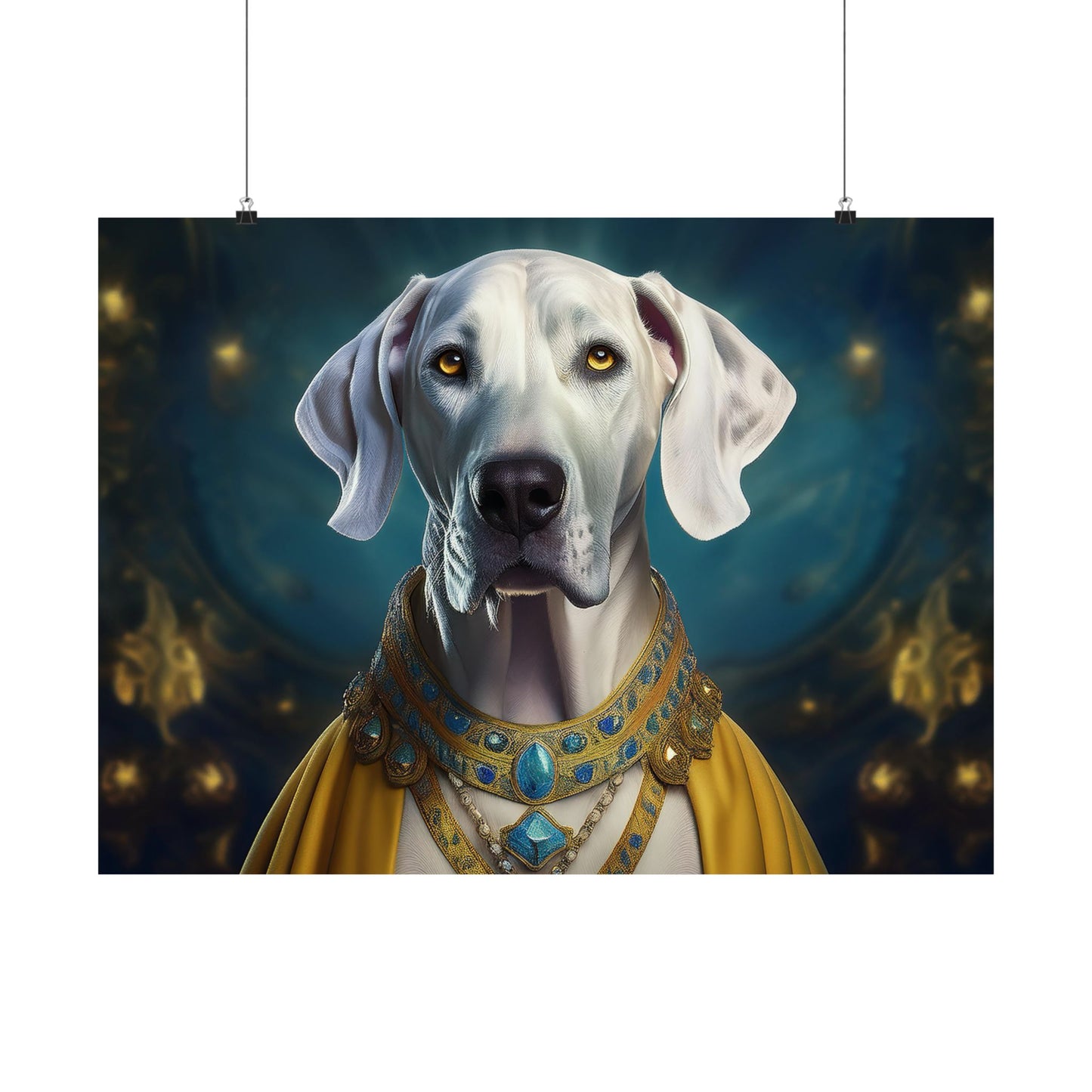Great Dane Dog Renaissance Art Print | Wall art | Wall Print