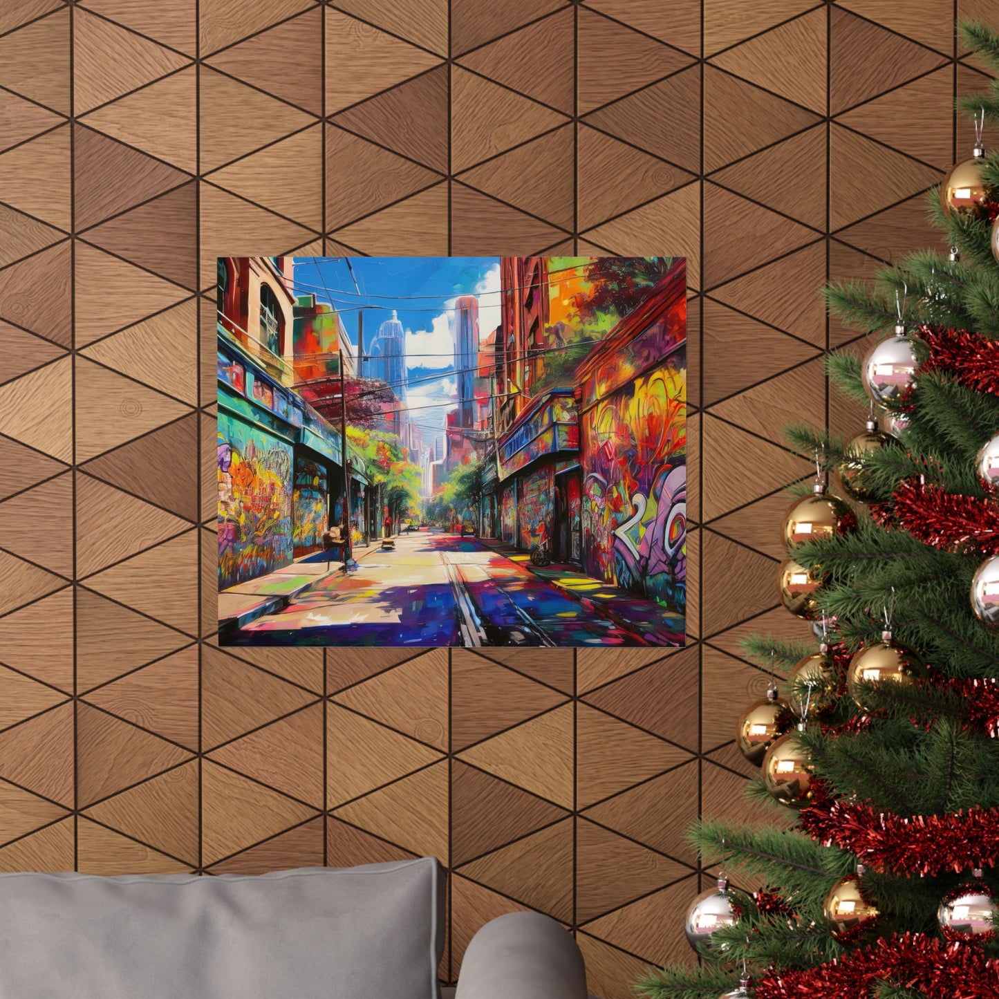 Melbourne Street Graffiti Australia Print | Style 2 | Wall Art | Wall Print