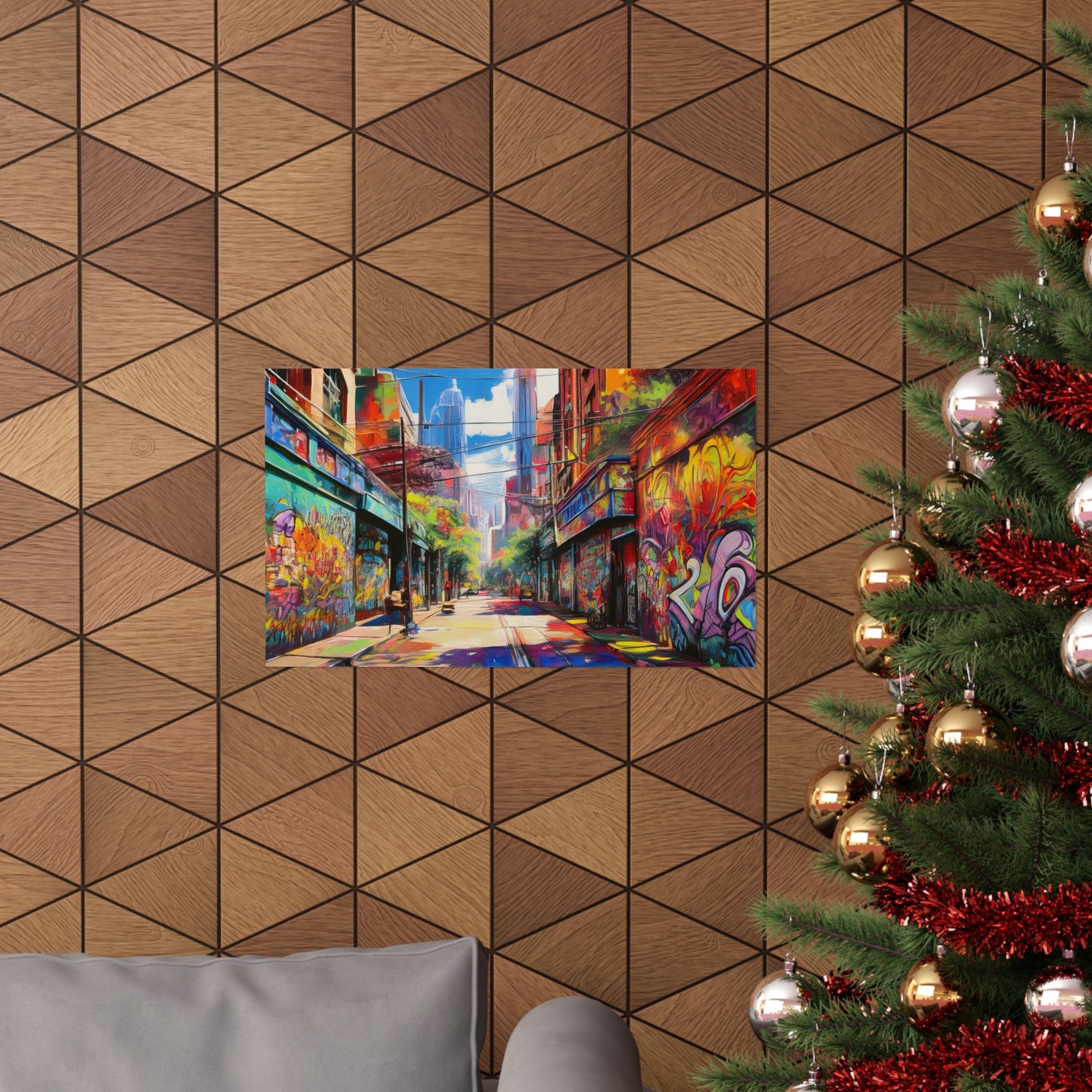 Melbourne Street Graffiti Australia Print | Style 2 | Wall Art | Wall Print