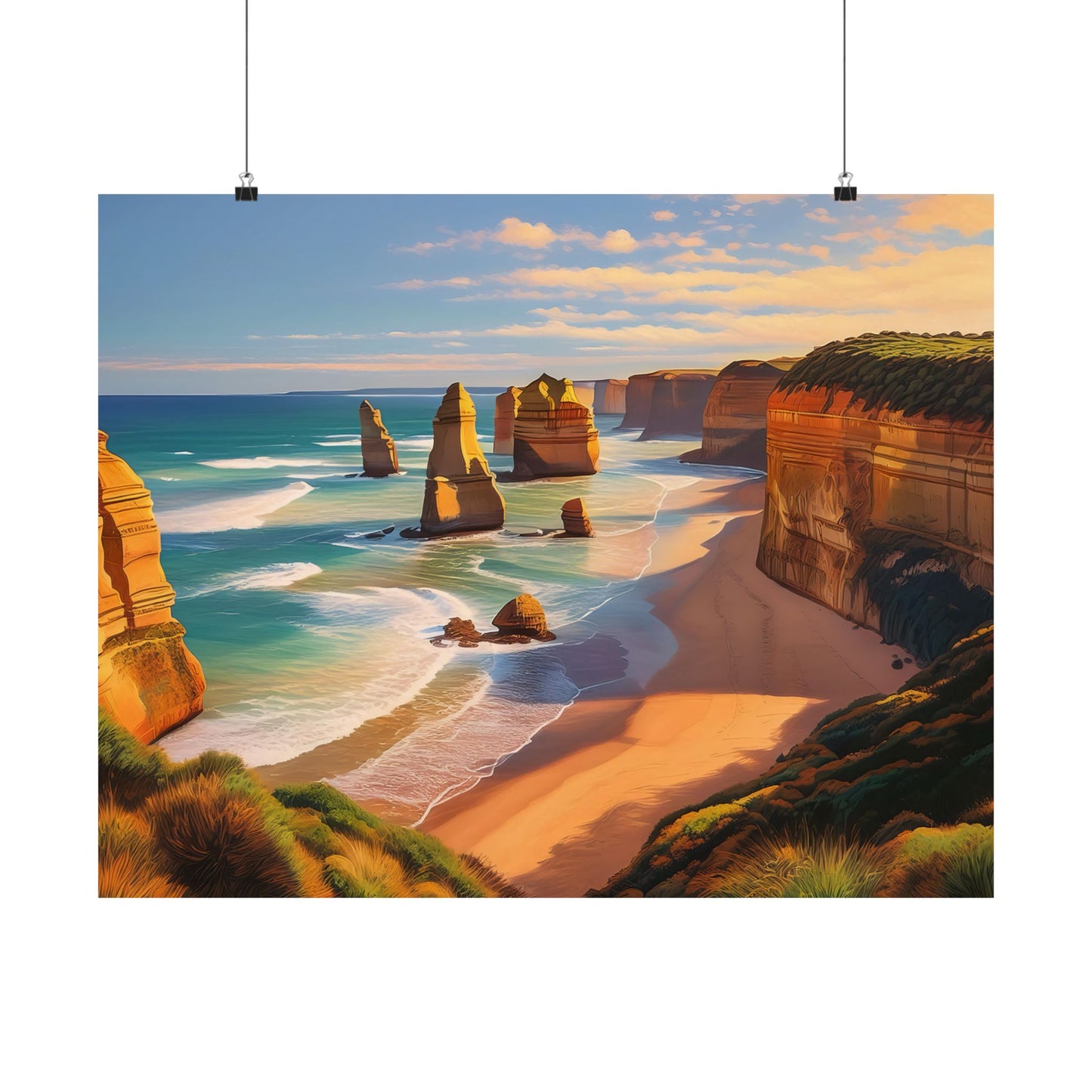 Twelve Apostles Australia Coastal Print | Style 1 | Wall Art | Wall Print