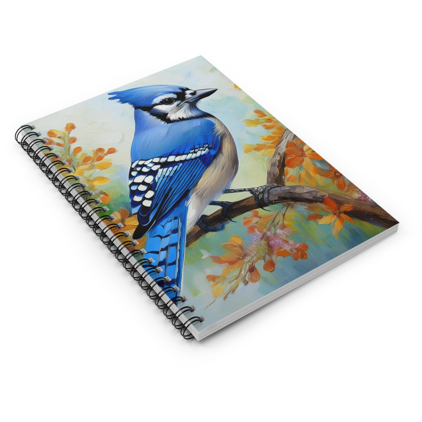 Blue Jay Bird Spiral Notebook | Journal | Dream Journal | Birdwatching