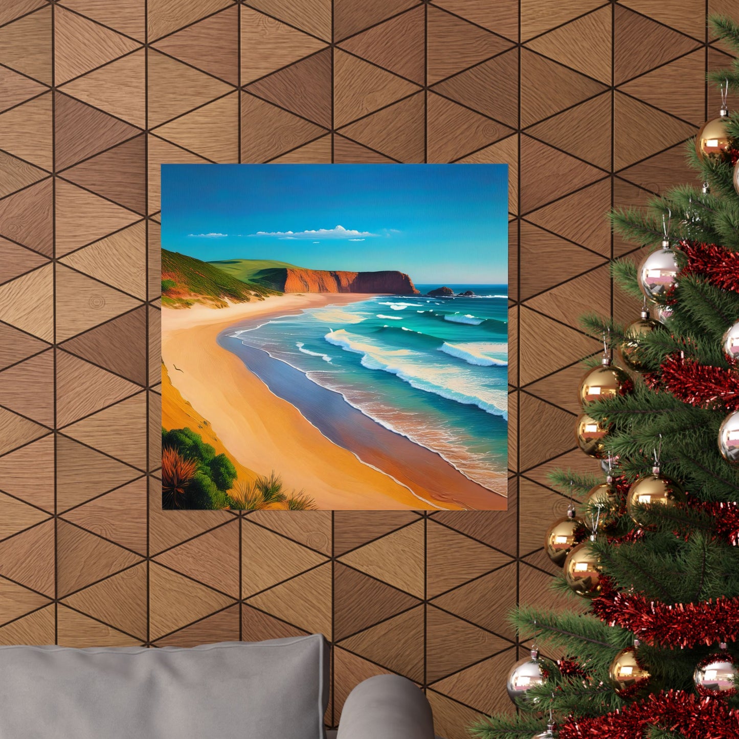 Bells Beach Australia Coastal Print | Style 1 | Wall Art | Wall Print