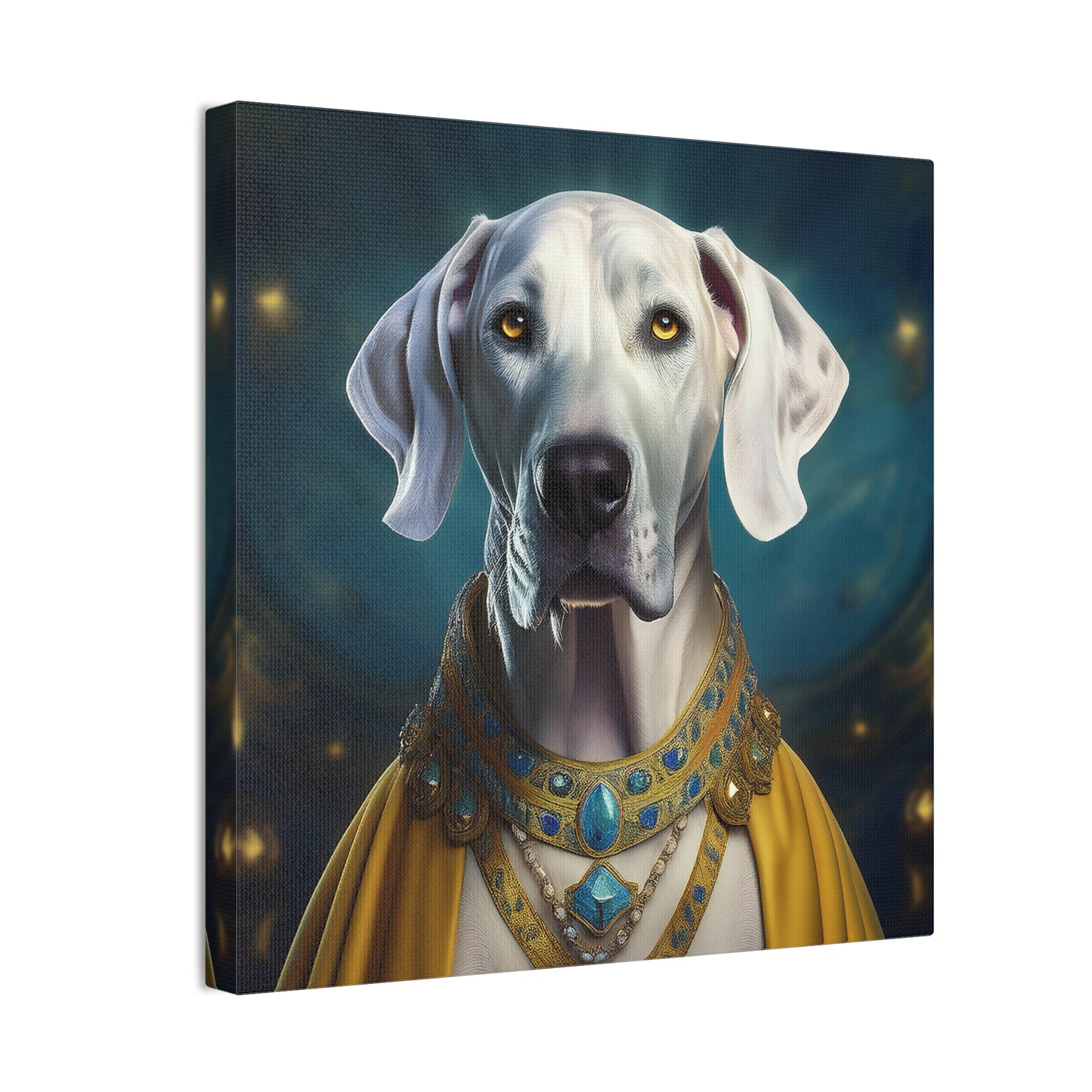 Great Dane Renaissance Pet Portrait - Canvas, wall art, wall print, dog portrait, dog art