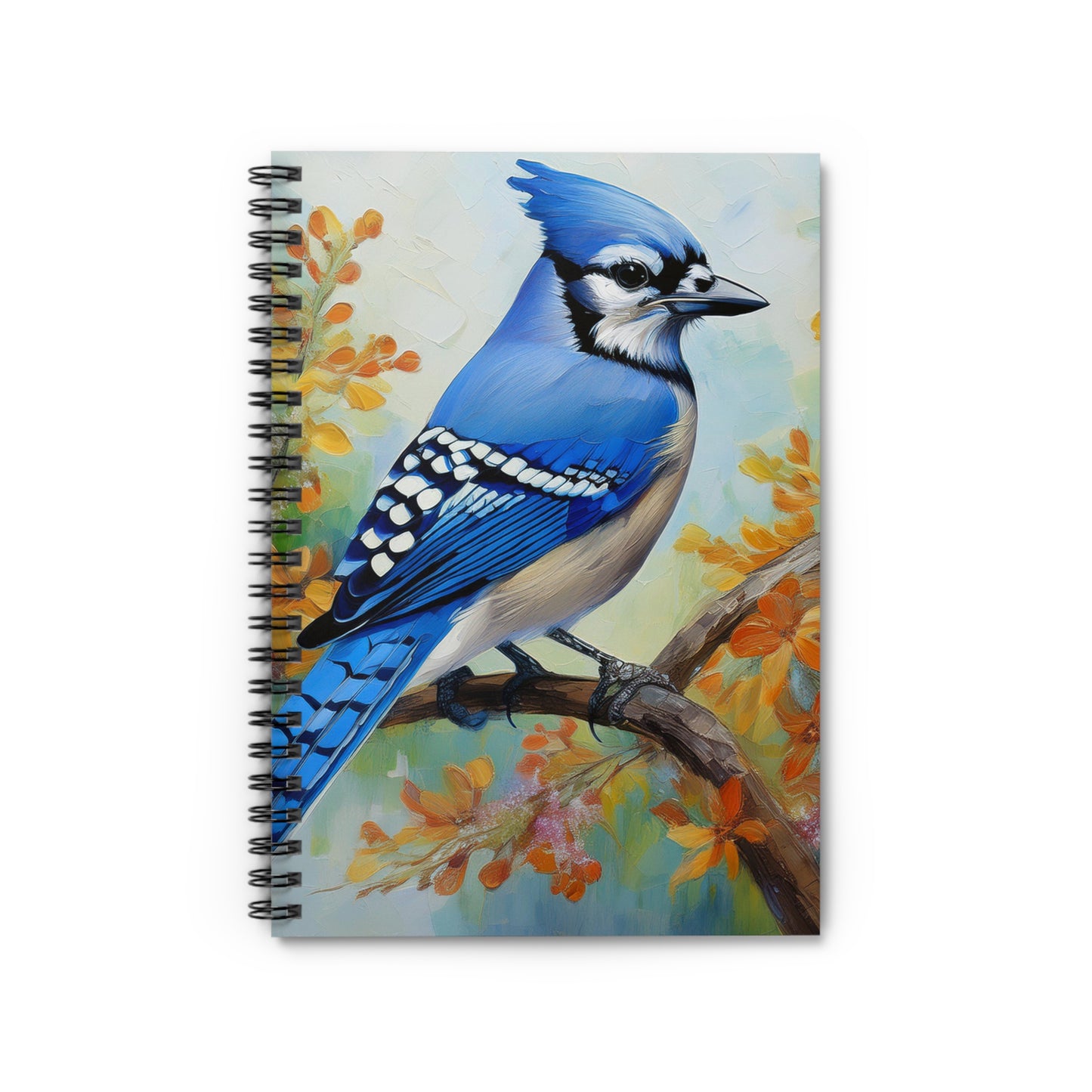 Blue Jay Bird Spiral Notebook | Journal | Dream Journal | Birdwatching
