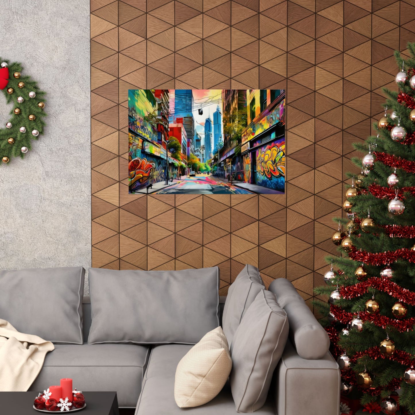 Melbourne Street Graffiti Australia Print | Style 1 | Wall Art | Wall Print