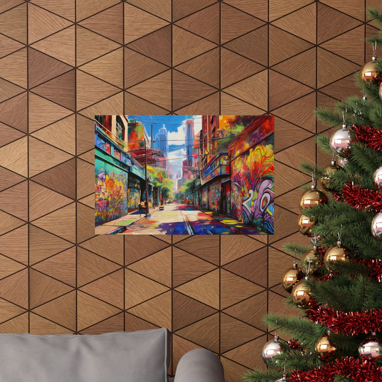 Melbourne Street Graffiti Australia Print | Style 2 | Wall Art | Wall Print