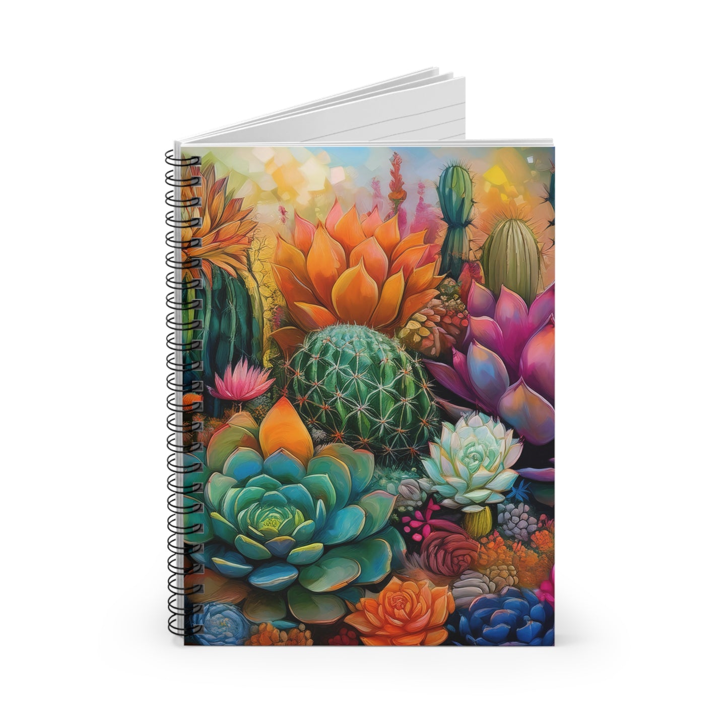 Cacti & Succulents Watercolor Notebook | Journal for Notes | Diary | Dream Journal