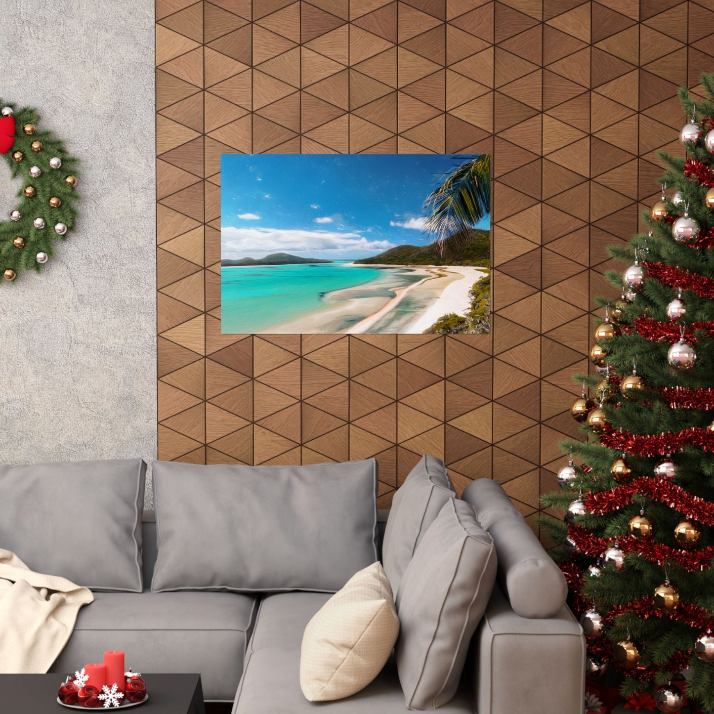 Whitehaven Beach Australia Coastal Print | Style 1 | Wall Art | Wall Print
