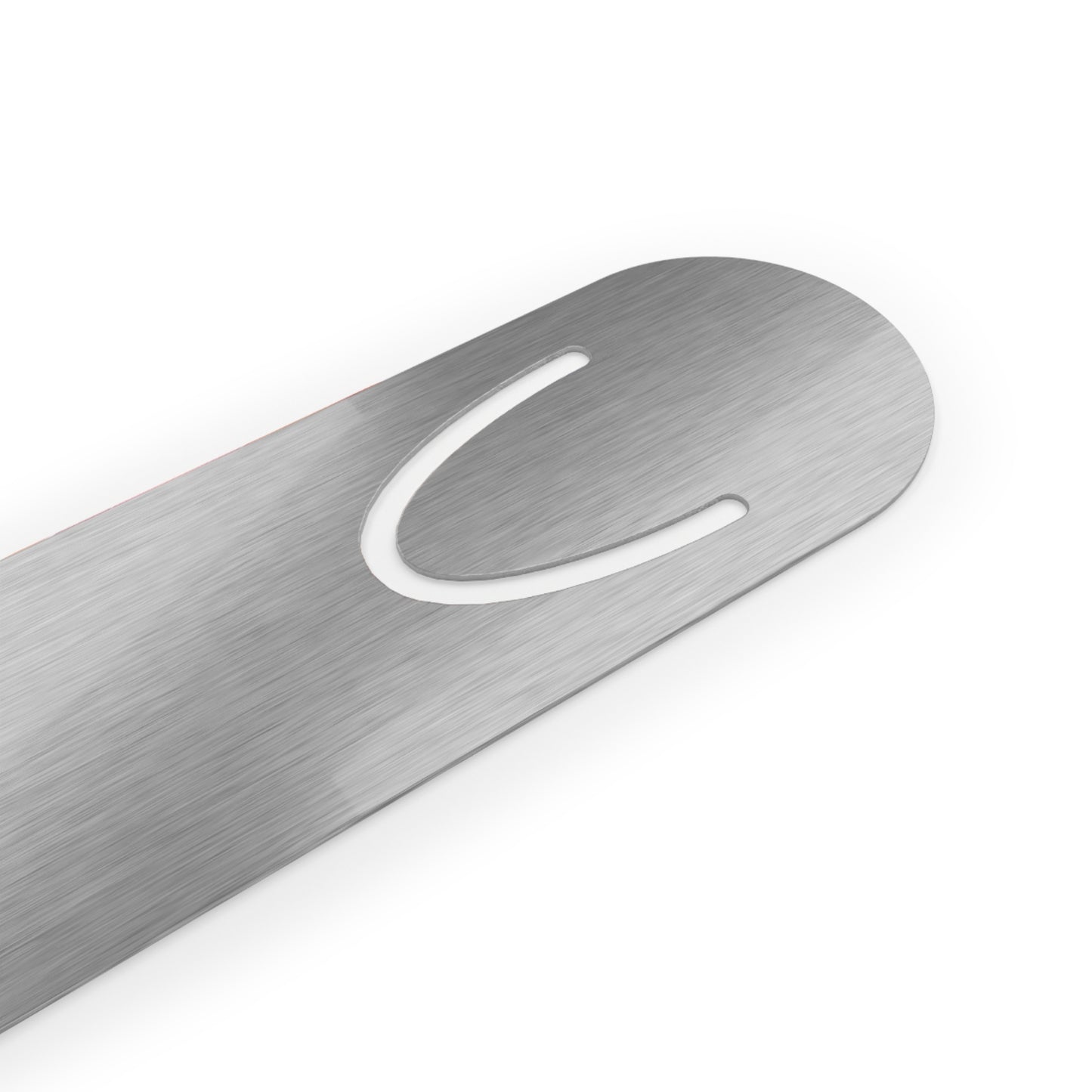 Elegant Watercolor Feather Aluminum Bookmark for Book Lovers