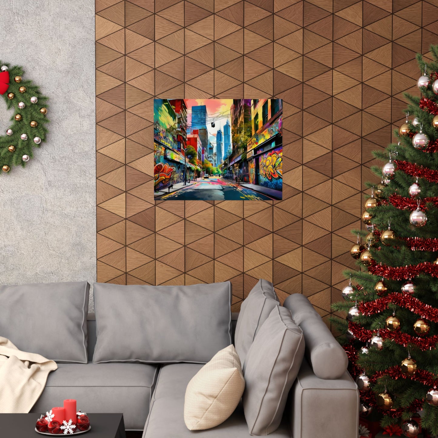 Melbourne Street Graffiti Australia Print | Style 1 | Wall Art | Wall Print