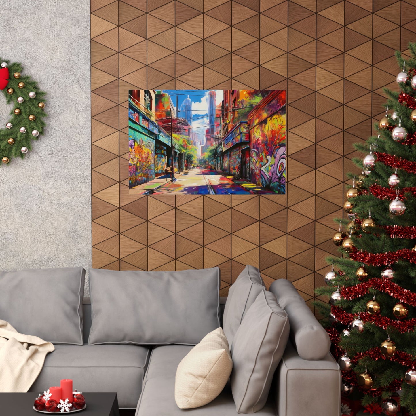 Melbourne Street Graffiti Australia Print | Style 2 | Wall Art | Wall Print