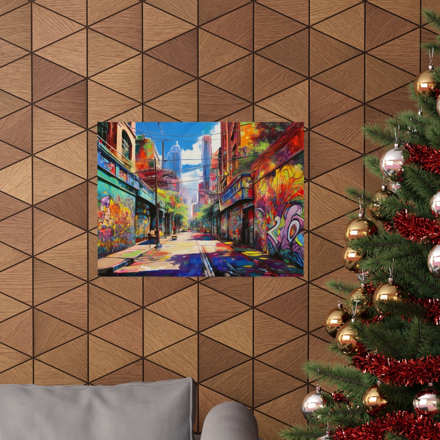 Melbourne Street Graffiti Australia Print | Style 2 | Wall Art | Wall Print