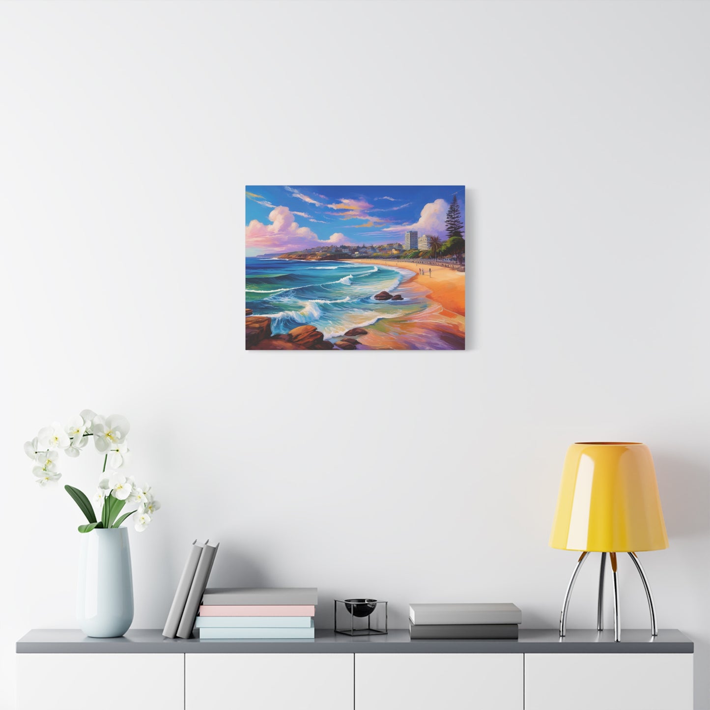 Coogee Beach Australia Coastal Canvas Art | Style 1 | Wall Art | Wall Print