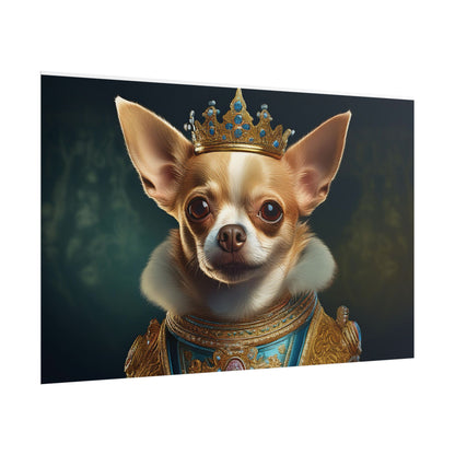 Chihuahua Dog Renaissance Pet Portrait Print | Wall print | Wall art