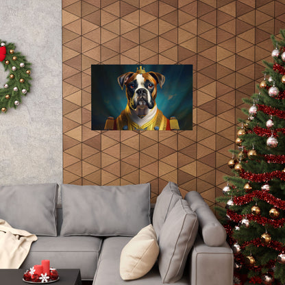 Boxer Dog Renaissance Pet Portrait Print, Art Print, Wall Decor Gift, Animal Lover Home Decor, Dog Wall Art, wall art, wall prints