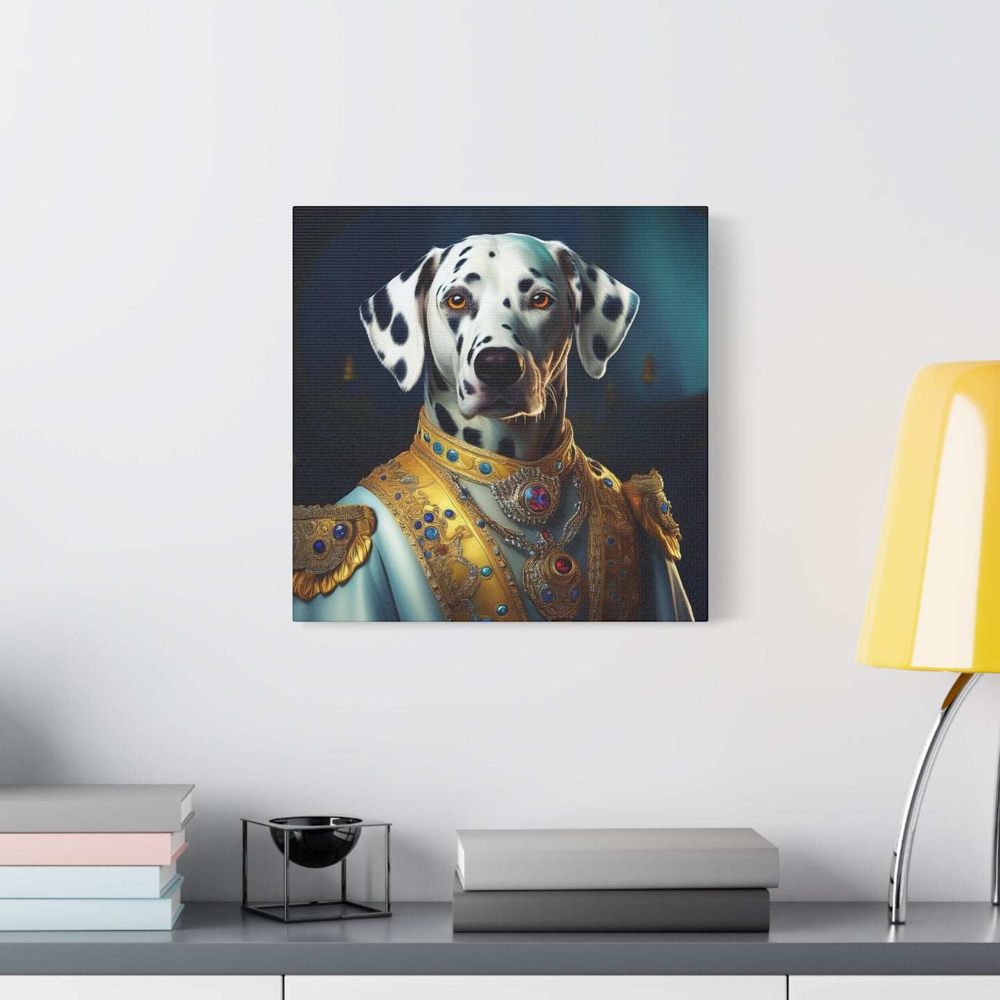 Dalmation Renaissance Pet Portrait Canvas | Wall art | Wall print | Dog art