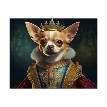 Chihuahua Dog Renaissance Pet Portrait Print | Wall print | Wall art