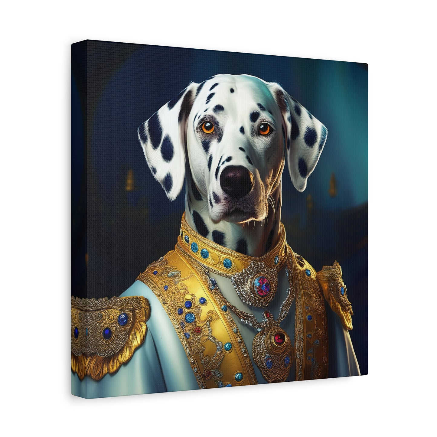 Dalmation Renaissance Pet Portrait Canvas | Wall art | Wall print | Dog art