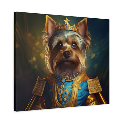 Yorkshire Terrier Renaissance Pet Portrait on Canvas | Wall Art | Wall Print | Dog Art