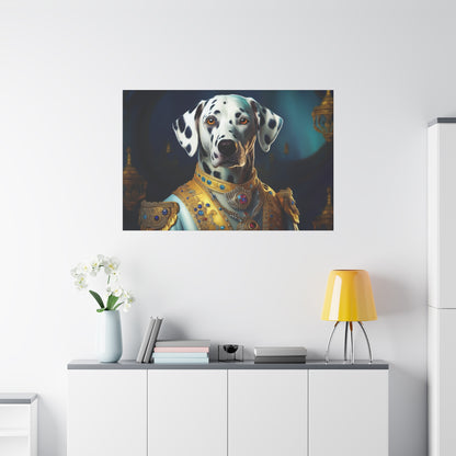 Dalmation Renaissance Pet Portrait Canvas | Wall art | Wall print | Dog art