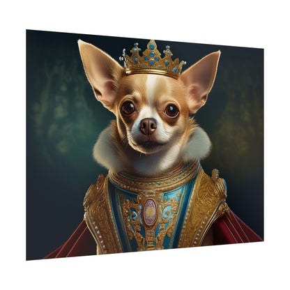 Chihuahua Dog Renaissance Pet Portrait Print | Wall print | Wall art