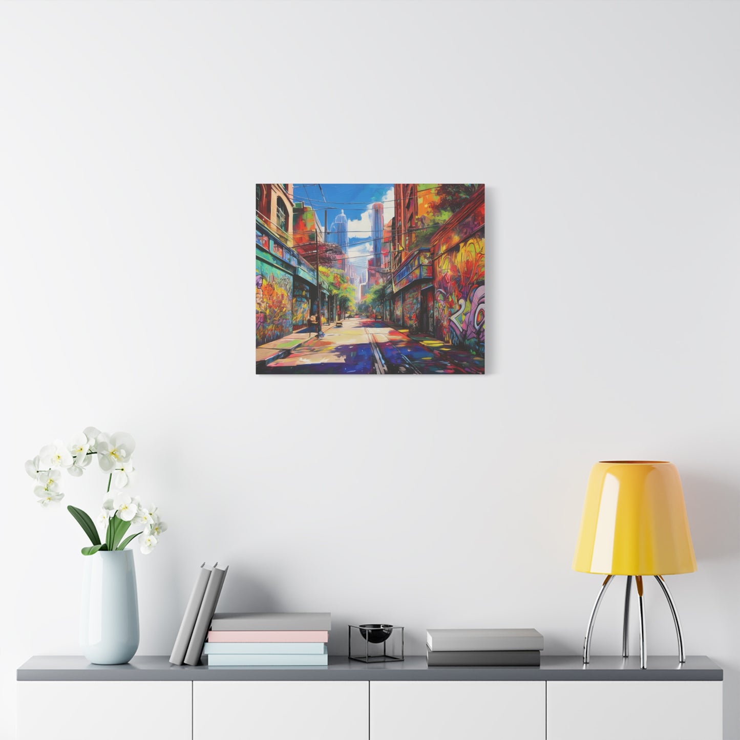 Melbourne Street Graffiti Australia on Canvas | Style 2 | Wall Art | Wall Print