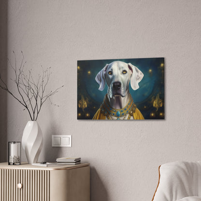 Great Dane Renaissance Pet Portrait  - Canvas, wall art, wall print, dog portrait, dog art