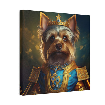 Yorkshire Terrier Renaissance Pet Portrait on Canvas | Wall Art | Wall Print | Dog Art