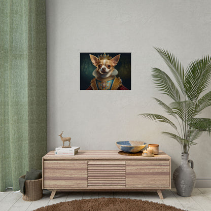 Chihuahua Dog Renaissance Pet Portrait Print | Wall print | Wall art