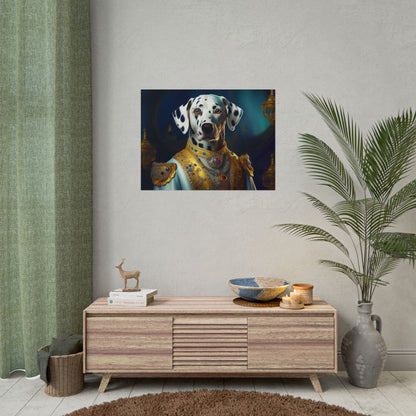 Dalmation Dog Renaissance Pet Portrait Wall Print | Art Print | Wall Art | Dog Art