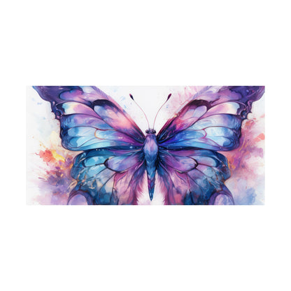 Blue & Purple Butterfly Alcohol Ink Wall Art | Butterfly wall art | Wall Art | Wall Print