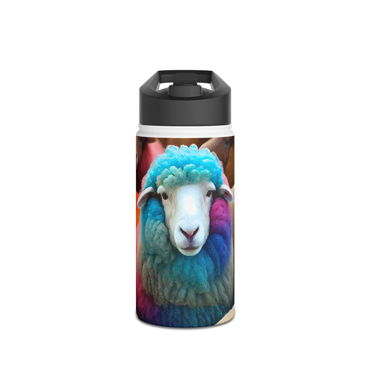 Whimsical Rainbow Sheep Stainless Steel Water Bottle, Cute Animal Hydration Flask, Reusable Travel Mug, Gift for Animal Lovers, Eco-Friendly [...]