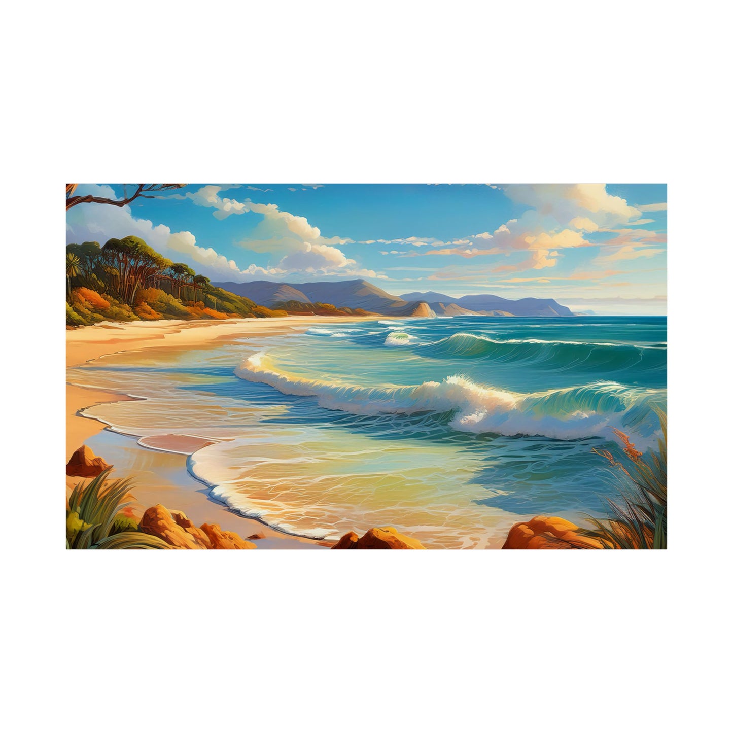 Cable Beach Australia Coastal Print | Style 1 | Wall Art | Wall Print