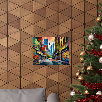 Melbourne Street Graffiti Australia Print | Style 1 | Wall Art | Wall Print