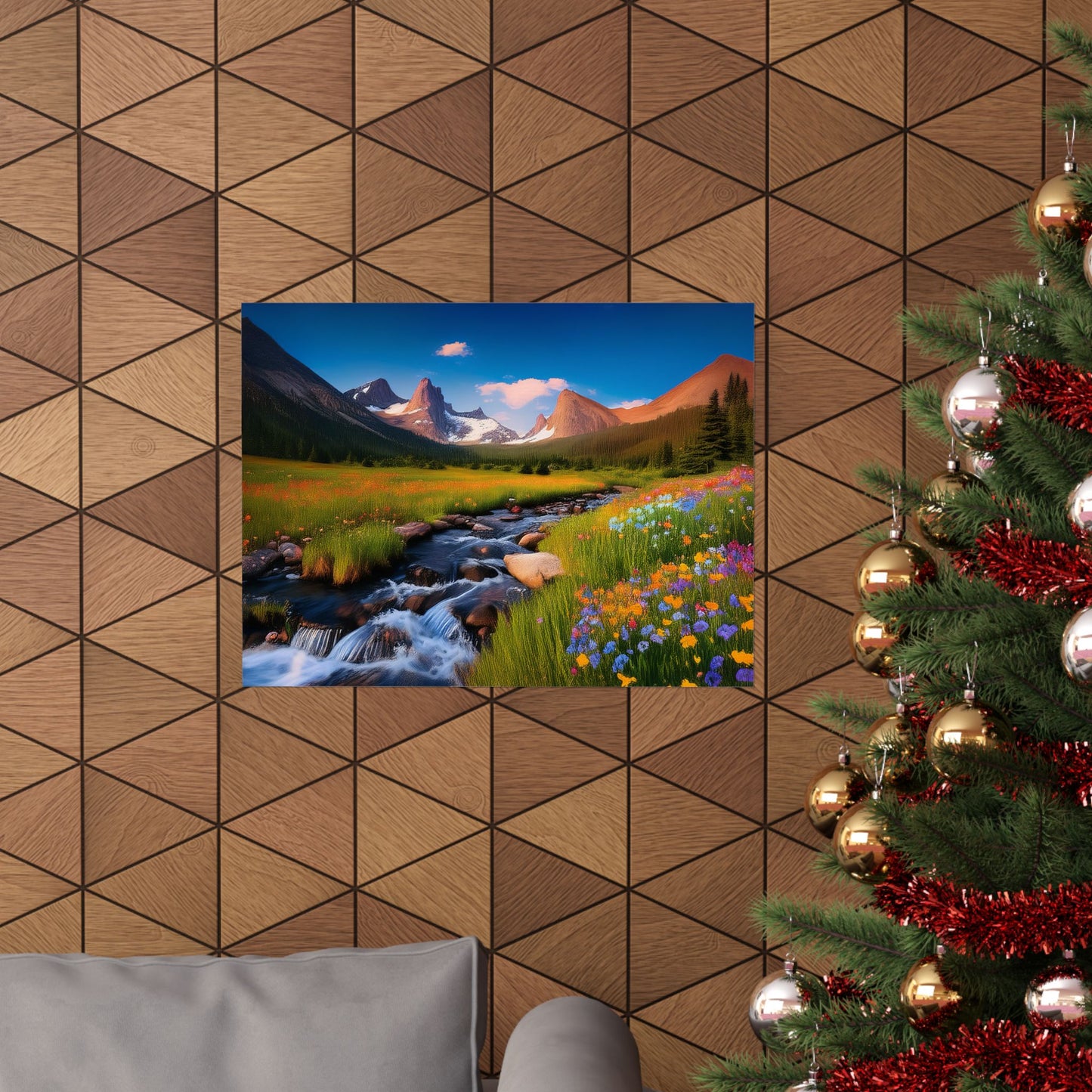 Rocky Mountains Mountain Flora  Art Print | Wall Art | Wall Print | Mountains Wall Art