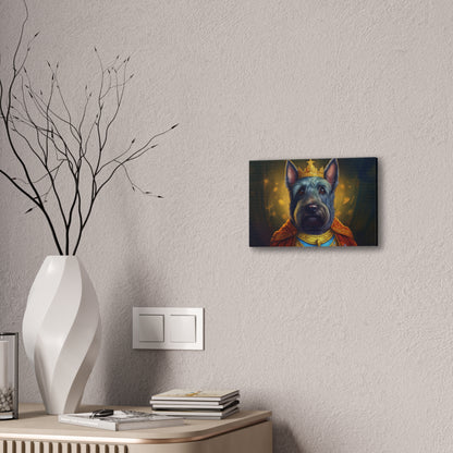 Scottish Terrier Renaissance Pet Portrait on Canvas | Wall art, wall print, dog portrait, dog art