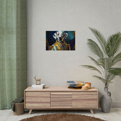Dalmation Dog Renaissance Pet Portrait Wall Print | Art Print | Wall Art | Dog Art