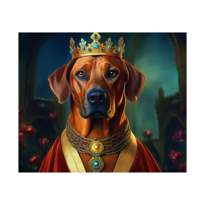 Rhodesian Ridgeback Dog Renaissance Pet Portrait, Rhodesian Ridgeback Art Print,  Animal Lover Art, Wall art, wall print