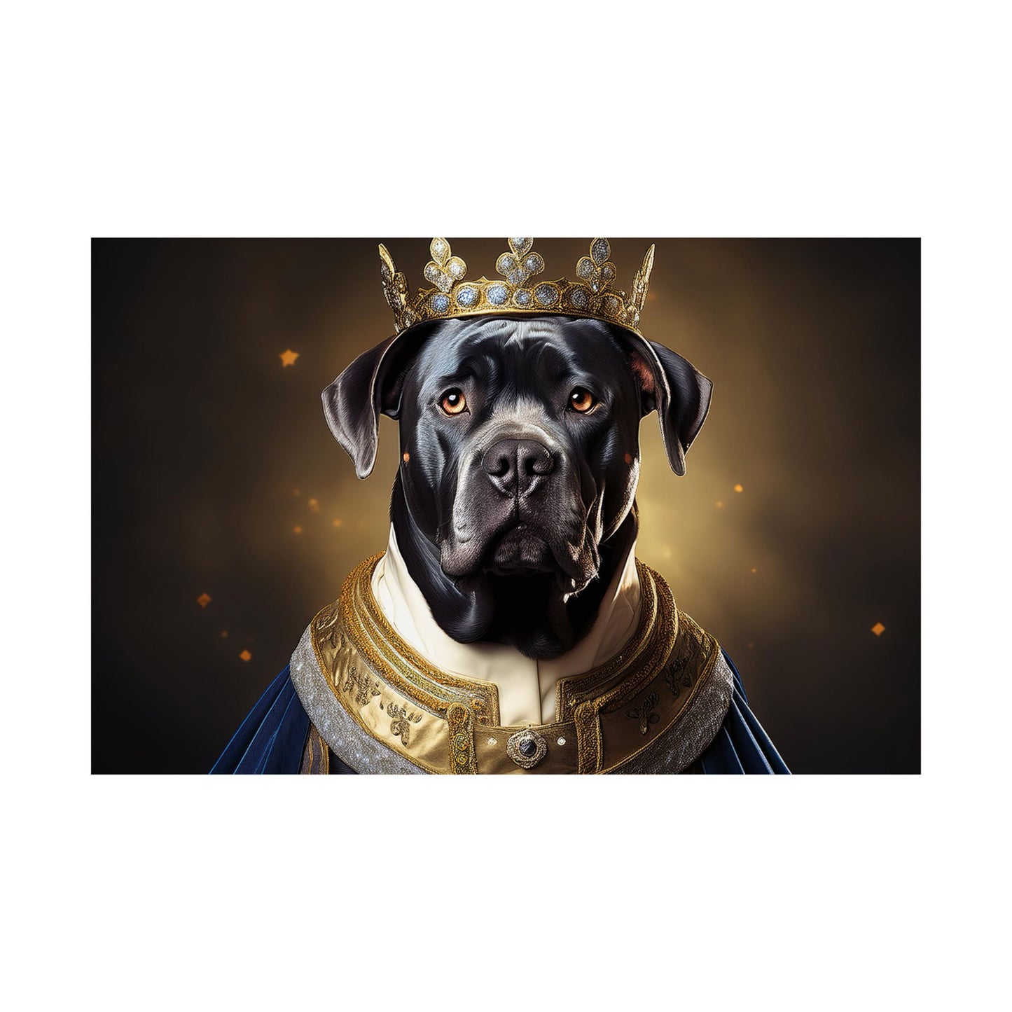 Cane Corso Renaissance Pet Portrait Print,  Art Print, Wall Decor Gift, Animal Lover, Dog Wall Art, wall art, wall prints