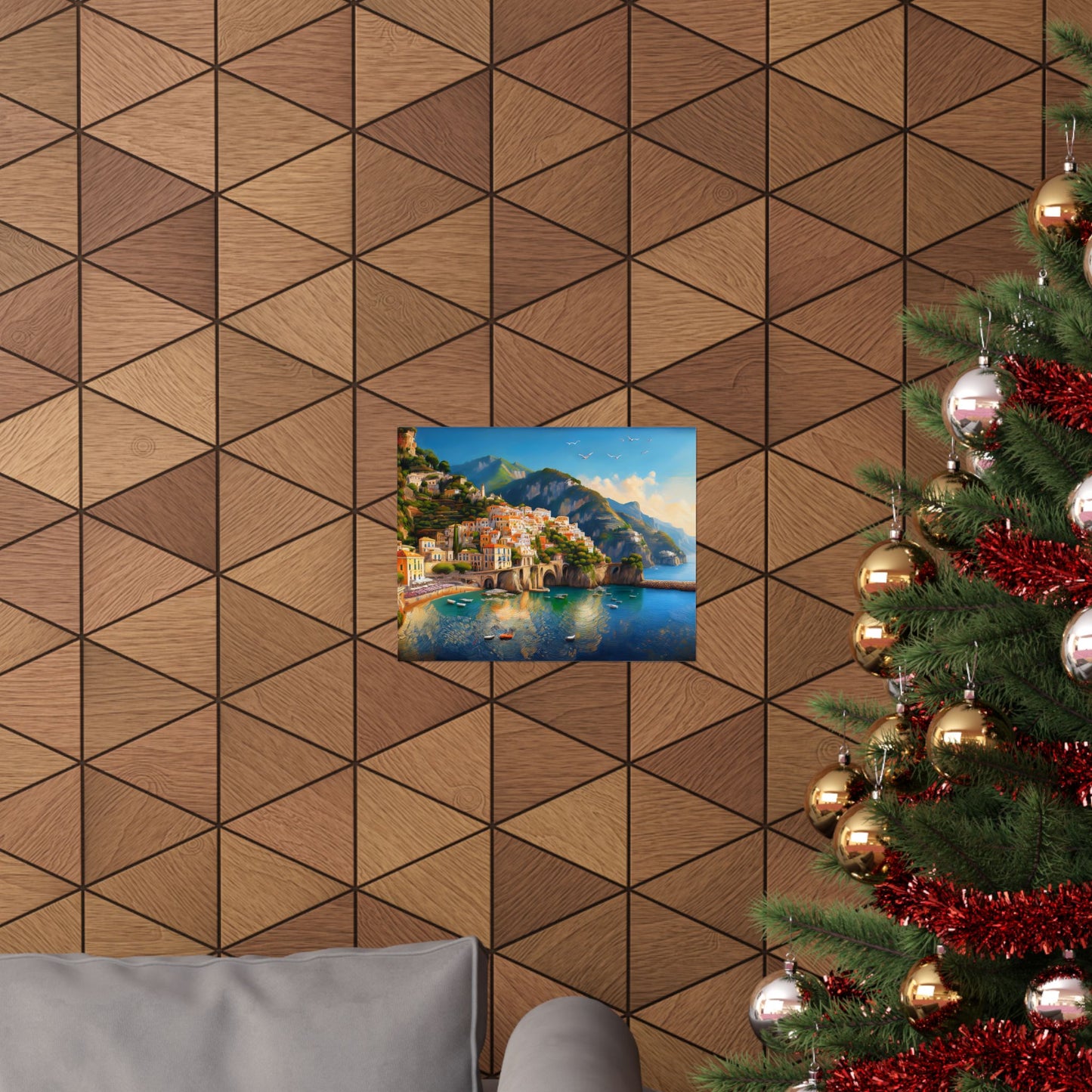 Amalfi Coast Italy Coastal Print | Style 1 | Wall Art | Wall Print