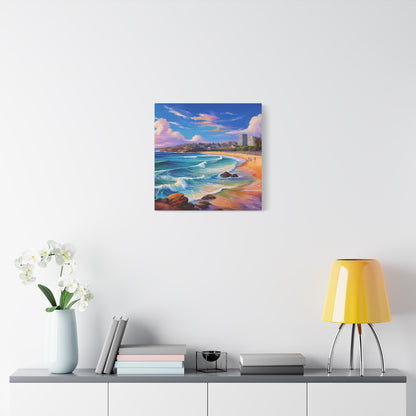 Coogee Beach Australia Coastal Canvas Art | Style 1 | Wall Art | Wall Print