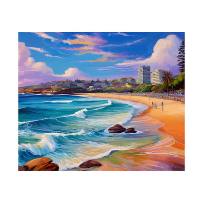 Coogee Beach Australia Coastal Print | Style 1 | Wall Art | Wall Print