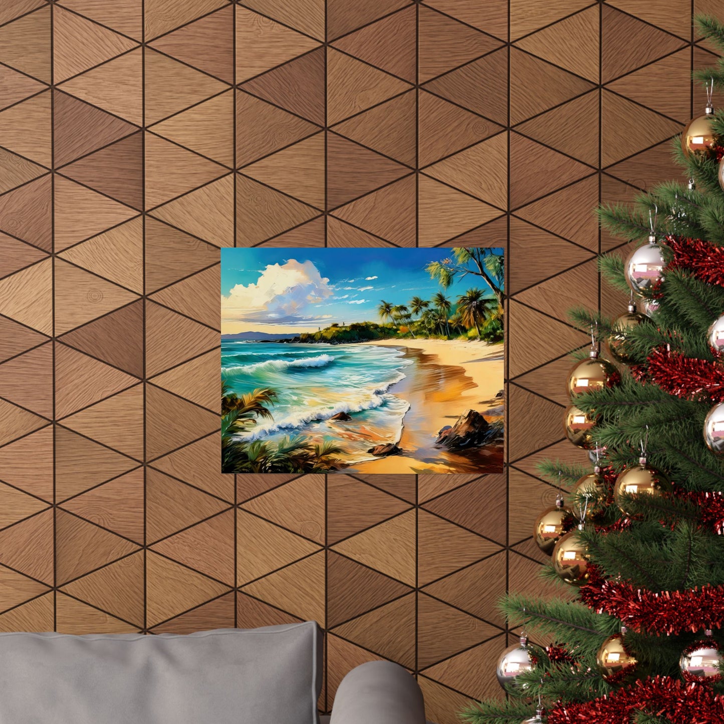 Noosa Main Beach Australia Coastal Print | Style 1 | Wall Art | Wall Print